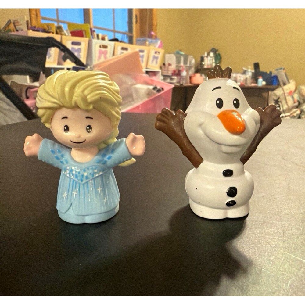 Fisher-Price Little People Disney Frozen Elsa & Olaf Figures, GGV29